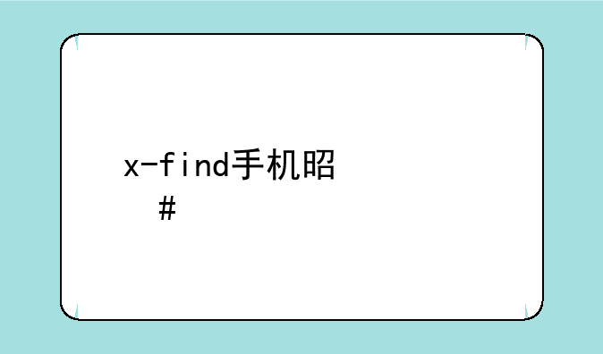 x-find手机是什么牌子